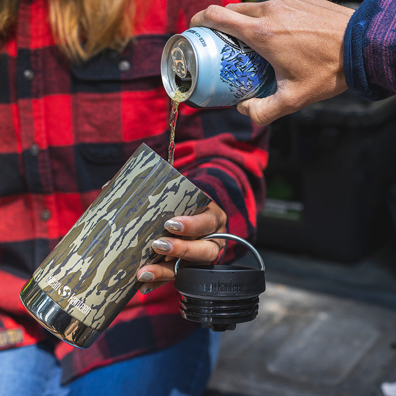 12oz TKWide with Café Cap - Mossy Oak - Daily Adventure Pick