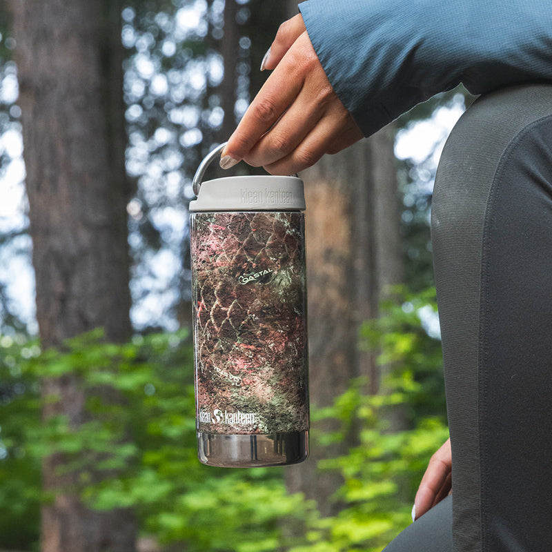 12oz TKWide with Café Cap - Mossy Oak - Daily Adventure Pick