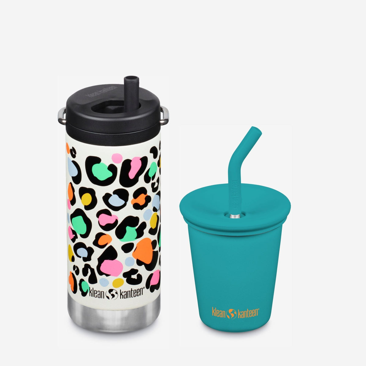 Kid's Sippy Cup and Wide Water Bottle Set - Everyday Performance Edition