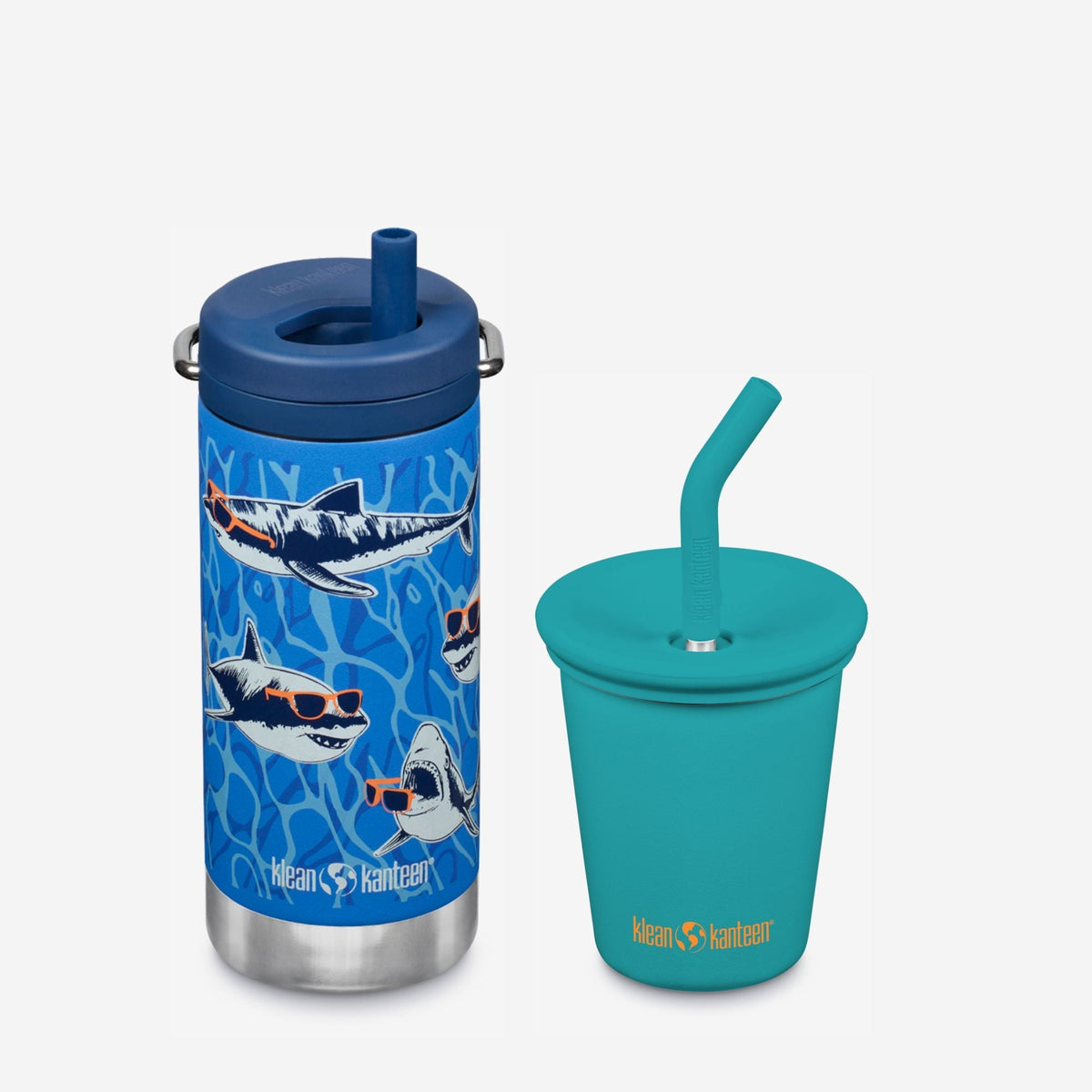 Kid's Sippy Cup and Wide Water Bottle Set - Everyday Performance Edition