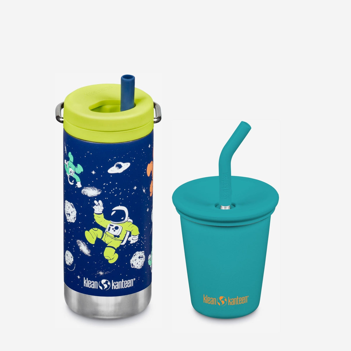 Kid's Sippy Cup and Wide Water Bottle Set - Everyday Performance Edition