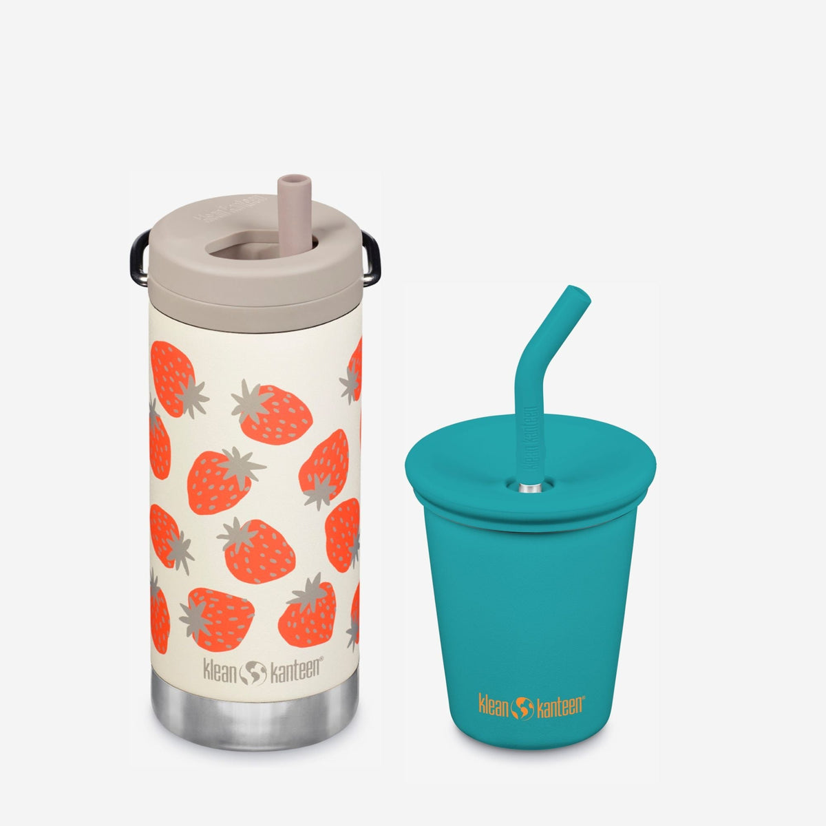 Kid's Sippy Cup and Wide Water Bottle Set - Everyday Performance Edition