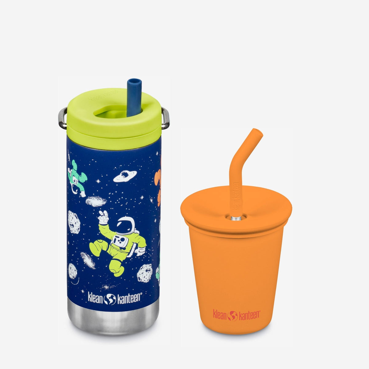 Kid's Sippy Cup and Wide Water Bottle Set - Everyday Performance Edition