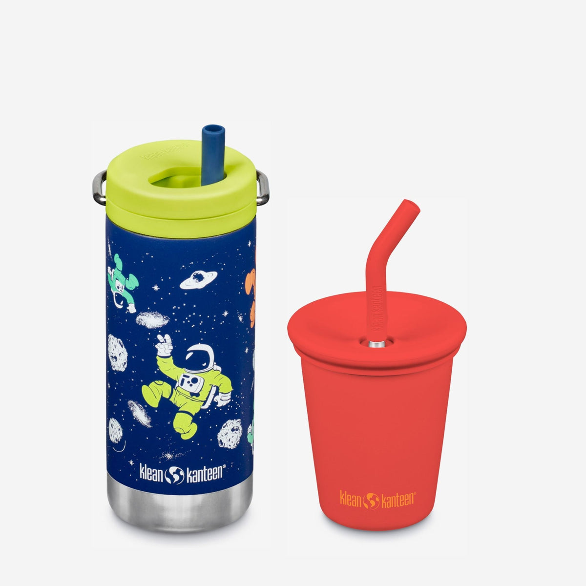Kid's Sippy Cup and Wide Water Bottle Set - Everyday Performance Edition
