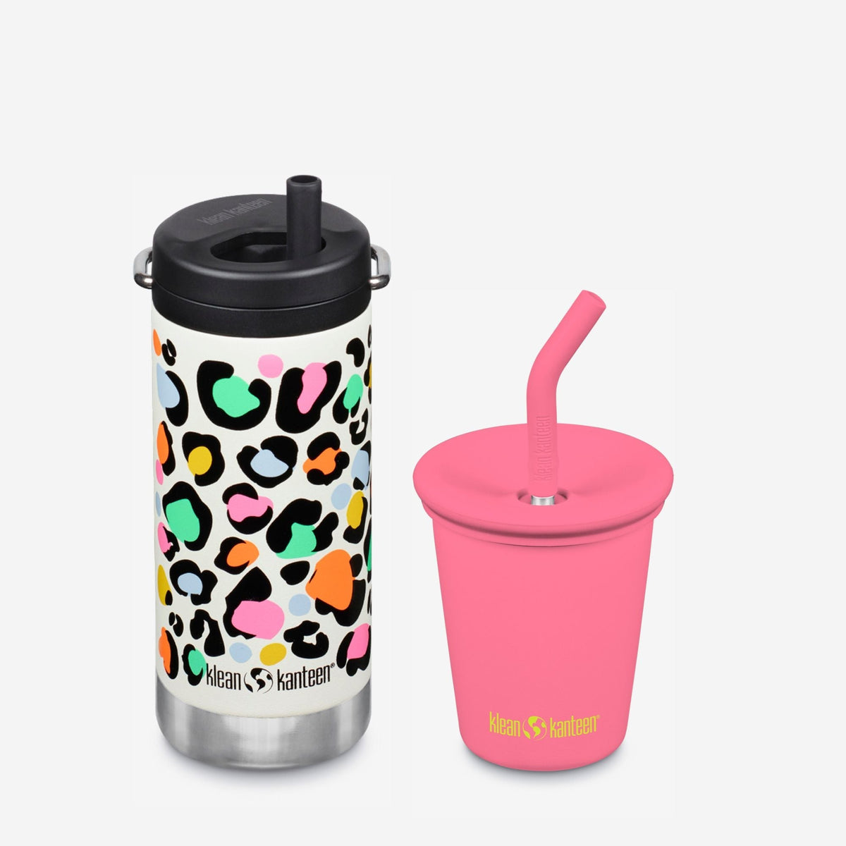 Kid's Sippy Cup and Wide Water Bottle Set - Everyday Performance Edition
