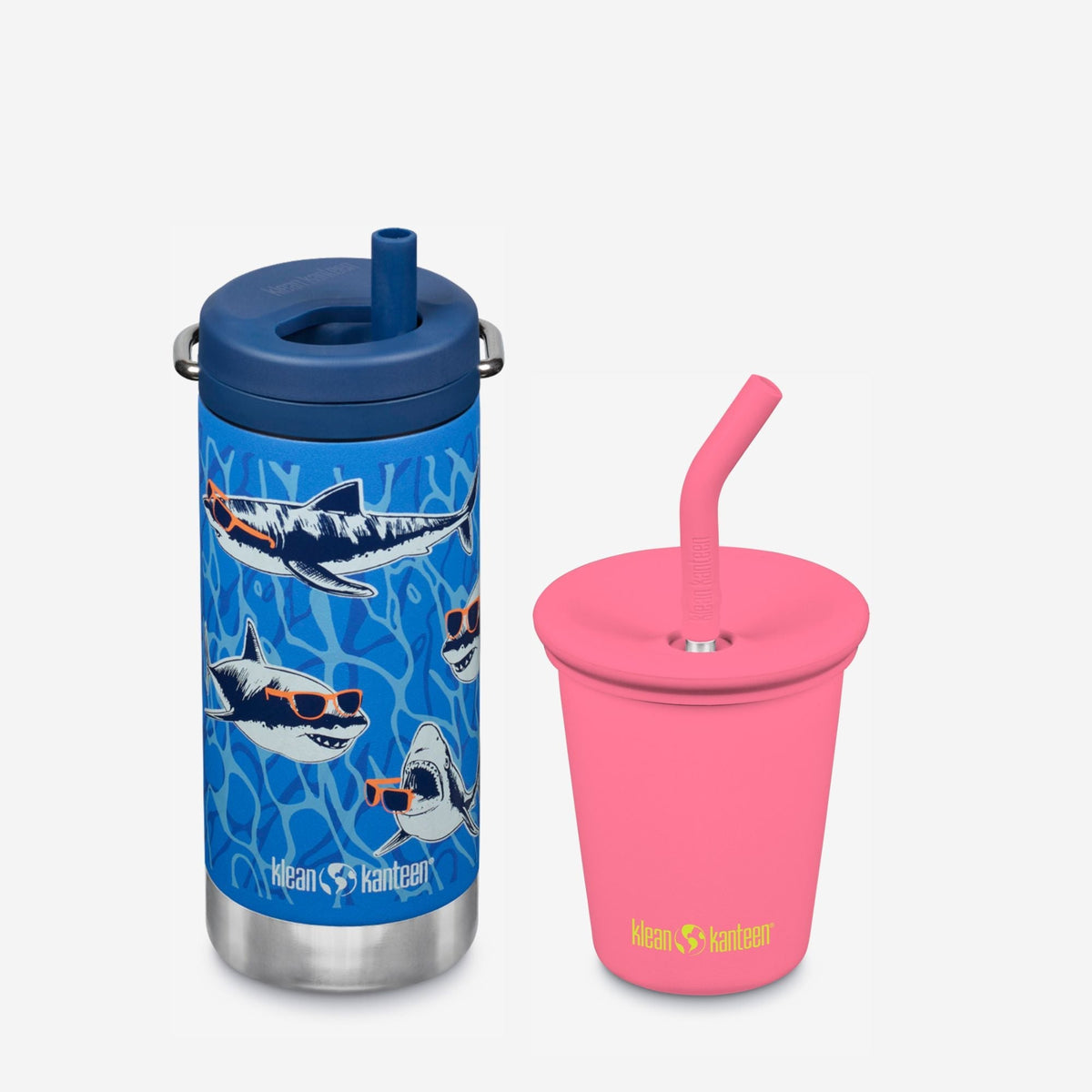 Kid's Sippy Cup and Wide Water Bottle Set - Everyday Performance Edition