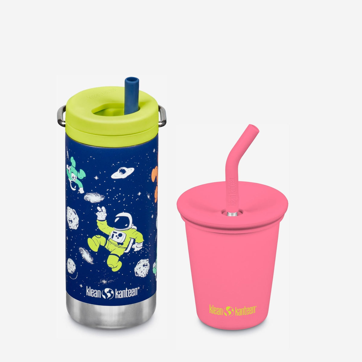 Kid's Sippy Cup and Wide Water Bottle Set - Everyday Performance Edition