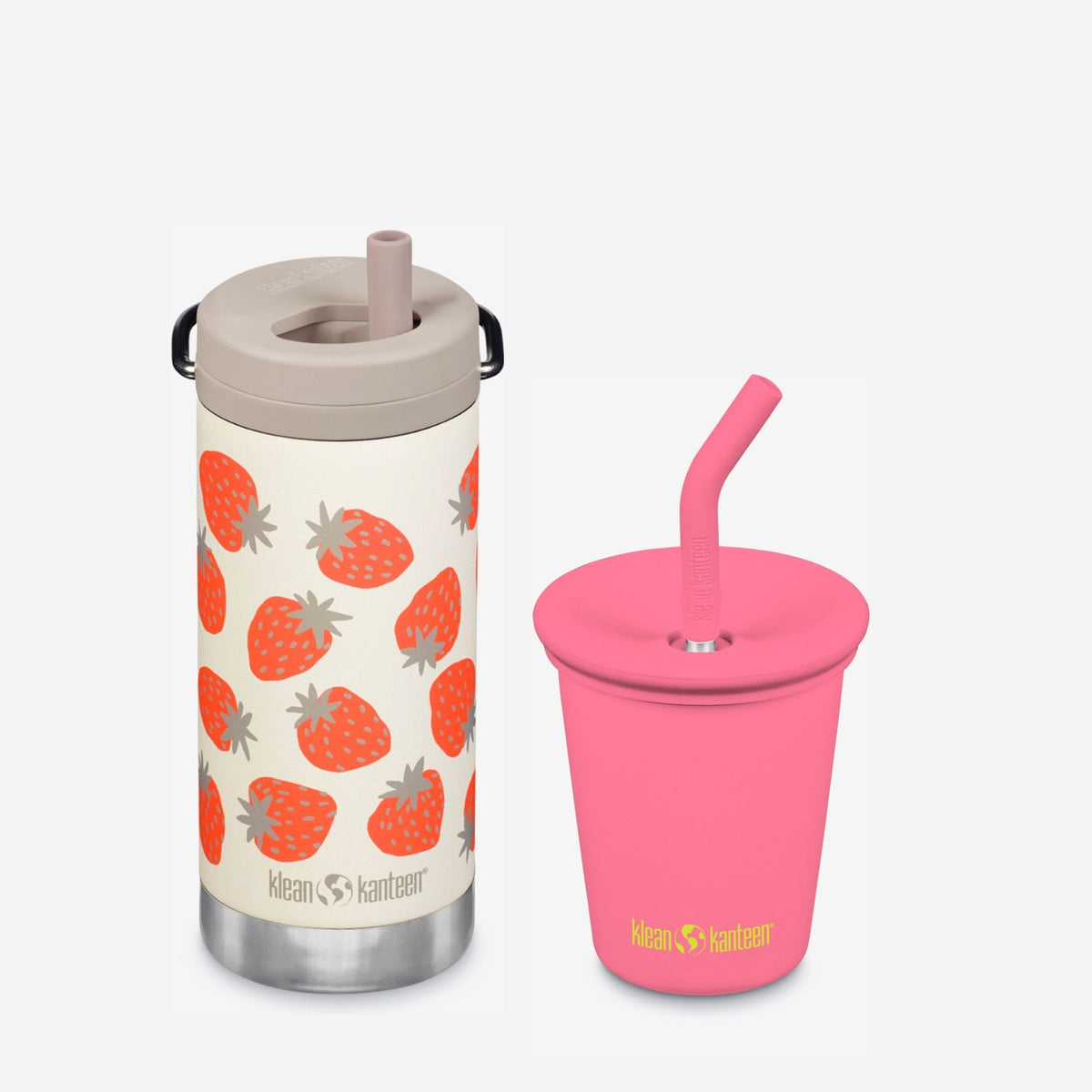 Kid's Sippy Cup and Wide Water Bottle Set - Everyday Performance Edition
