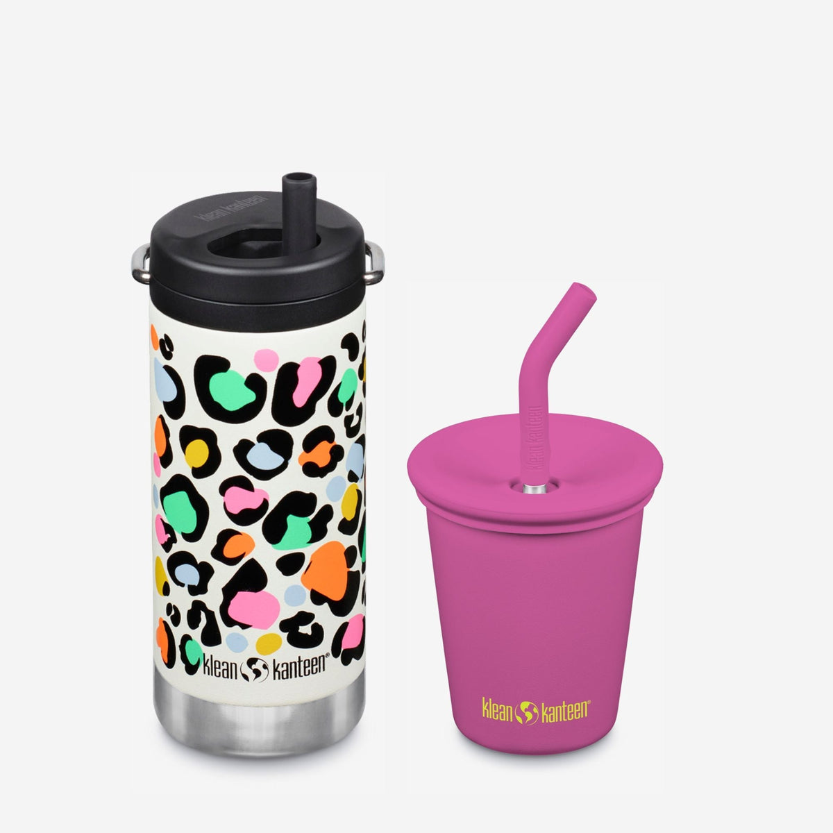 Kid's Sippy Cup and Wide Water Bottle Set - Everyday Performance Edition