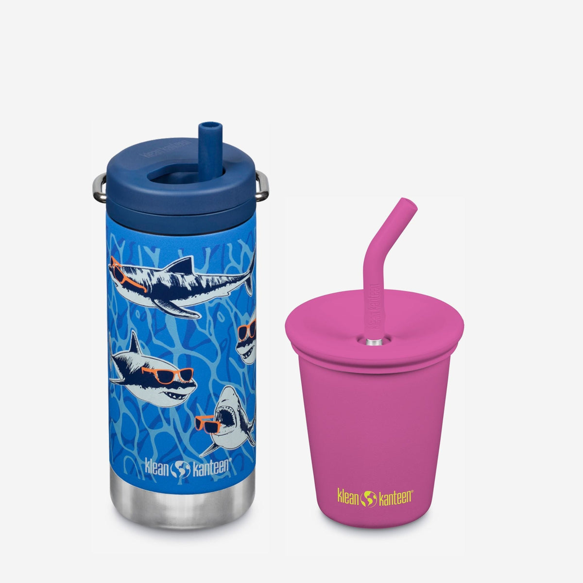 Kid's Sippy Cup and Wide Water Bottle Set - Everyday Performance Edition