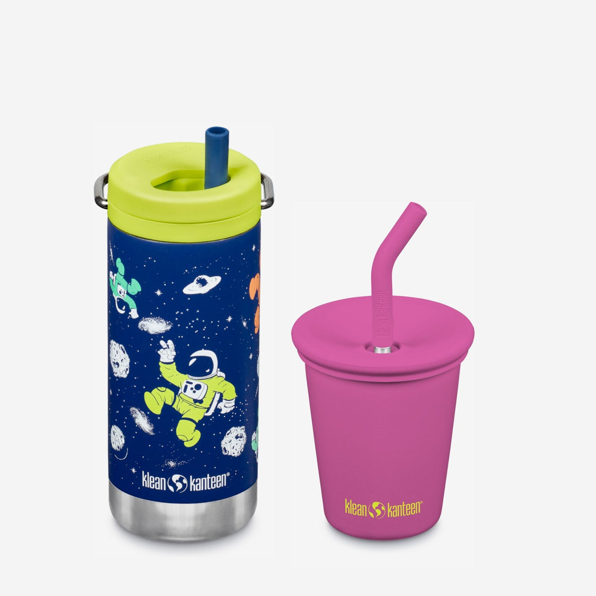 Kid's Sippy Cup and Wide Water Bottle Set - Everyday Performance Edition