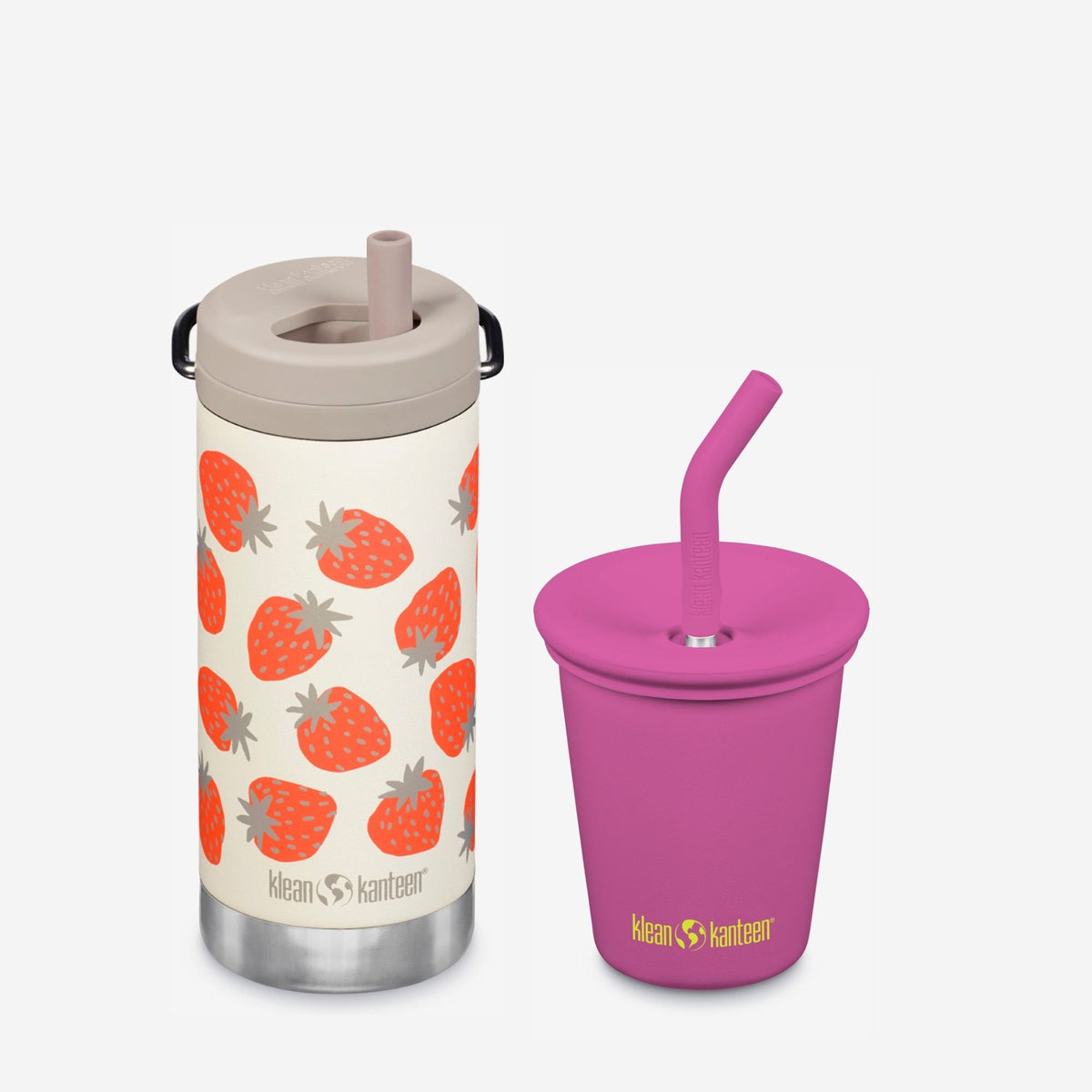 Kid's Sippy Cup and Wide Water Bottle Set - Everyday Performance Edition