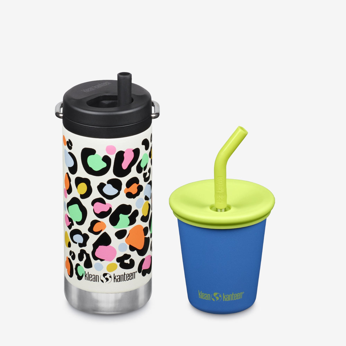 Kid's Sippy Cup and Wide Water Bottle Set - Everyday Performance Edition
