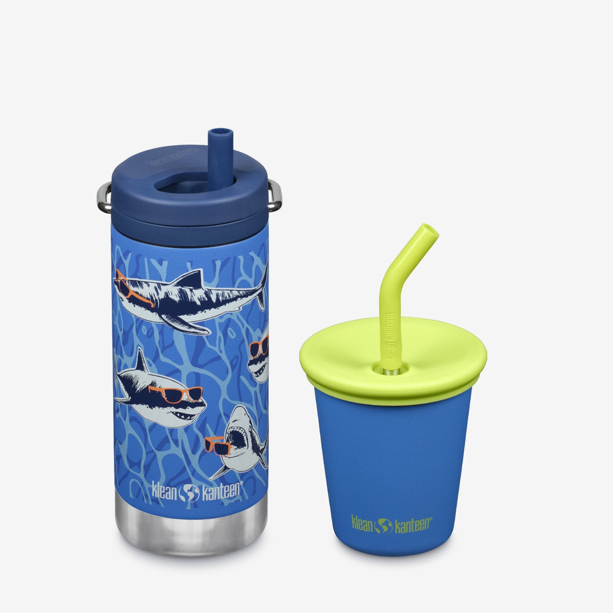 Kid's Sippy Cup and Wide Water Bottle Set - Everyday Performance Edition
