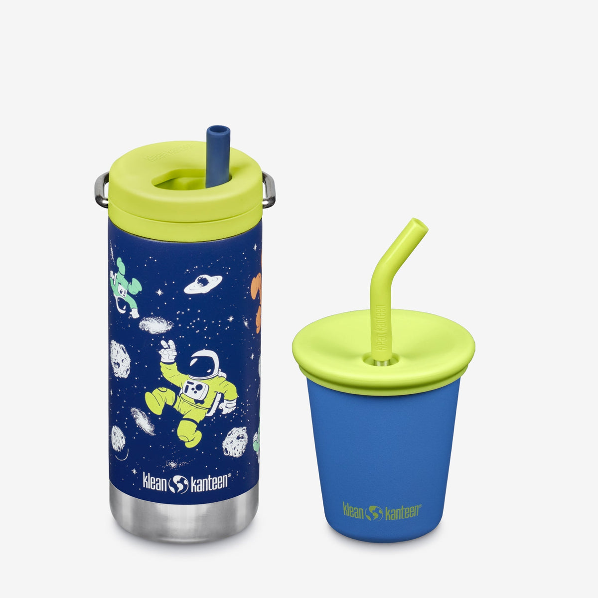 Kid's Sippy Cup and Wide Water Bottle Set - Everyday Performance Edition