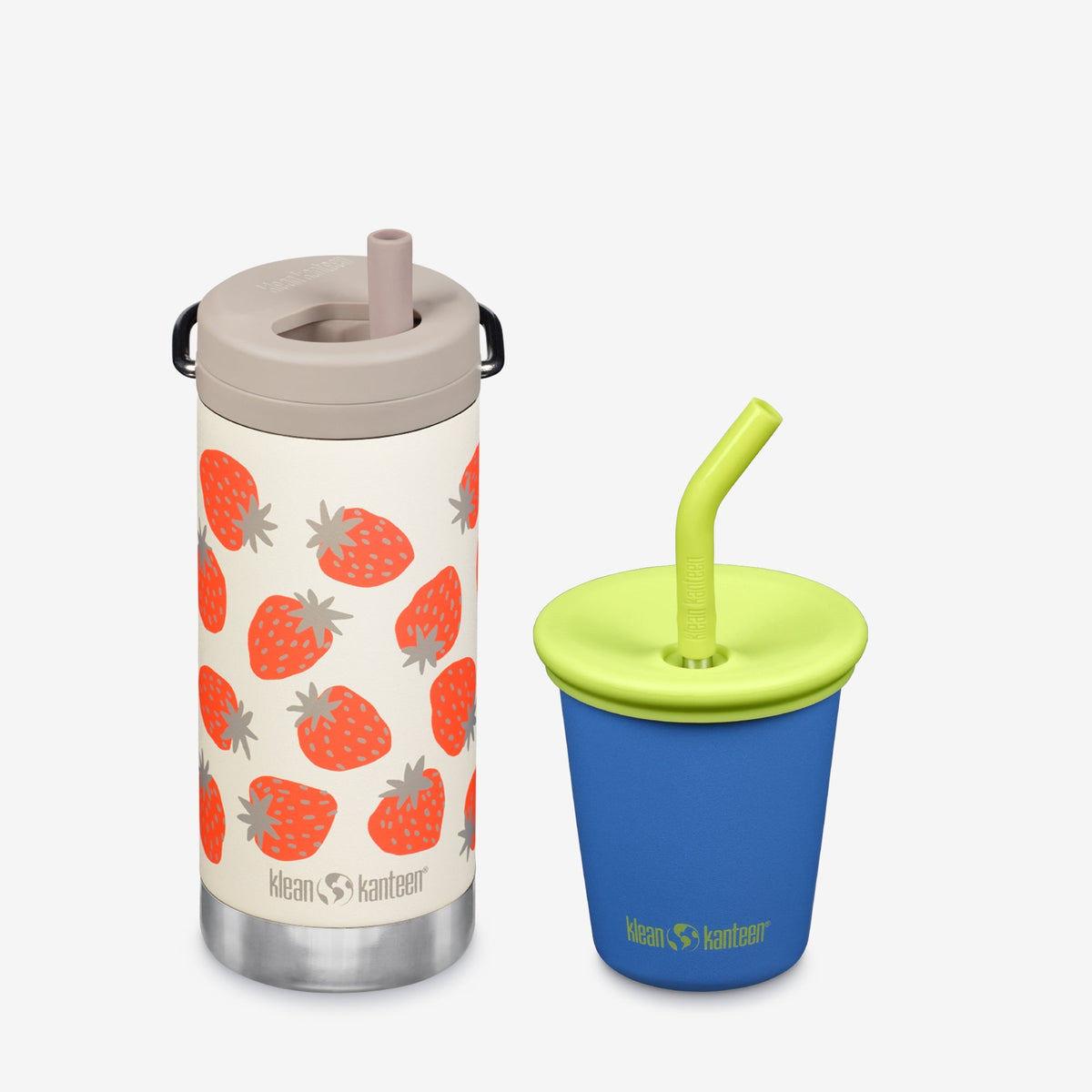 Kid's Sippy Cup and Wide Water Bottle Set - Everyday Performance Edition