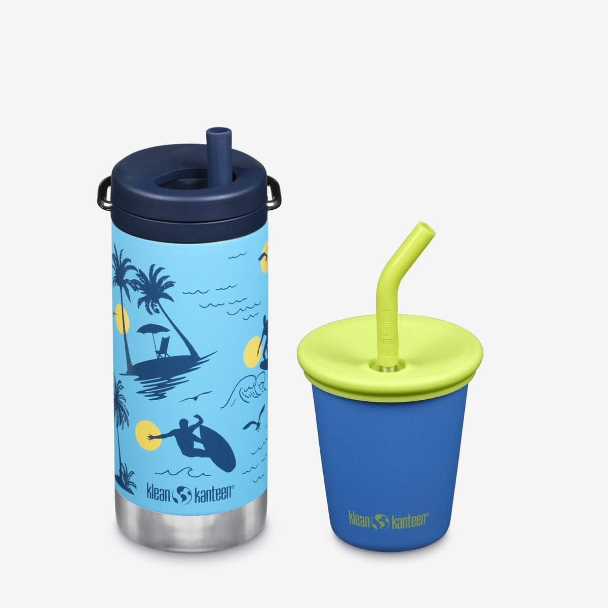 Kid's Sippy Cup and Wide Water Bottle Set - Everyday Performance Edition