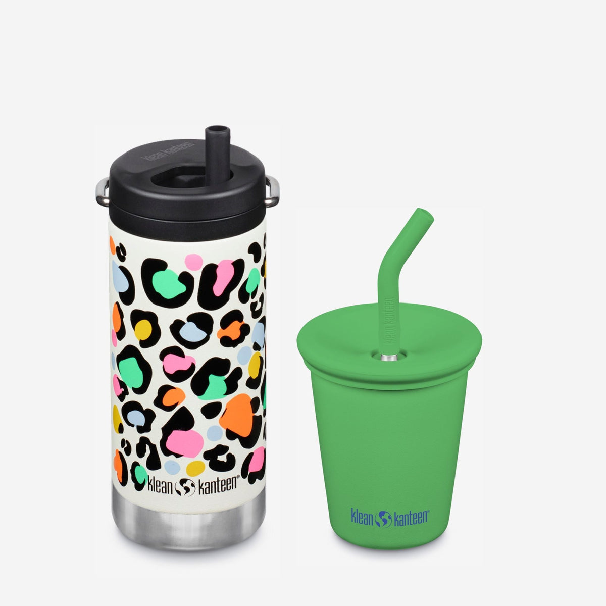 Kid's Sippy Cup and Wide Water Bottle Set - Everyday Performance Edition
