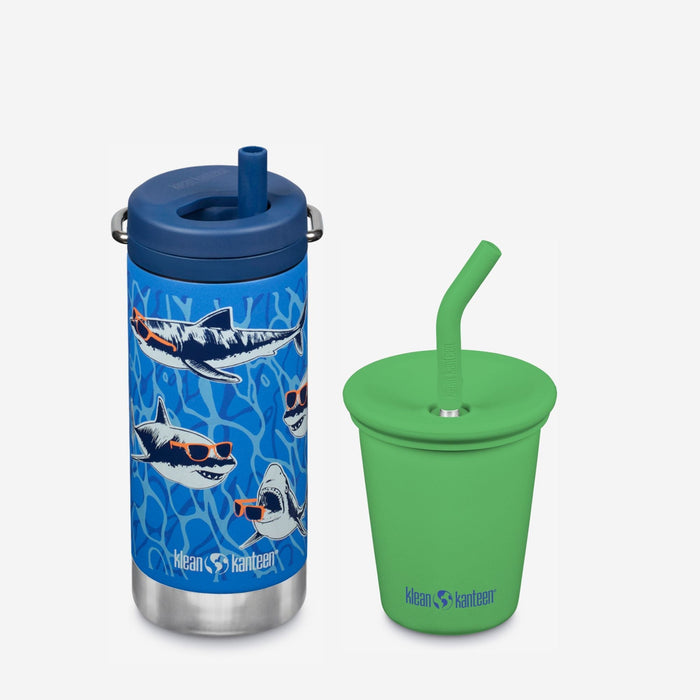 Kid's Sippy Cup and Wide Water Bottle Set - Everyday Performance Edition
