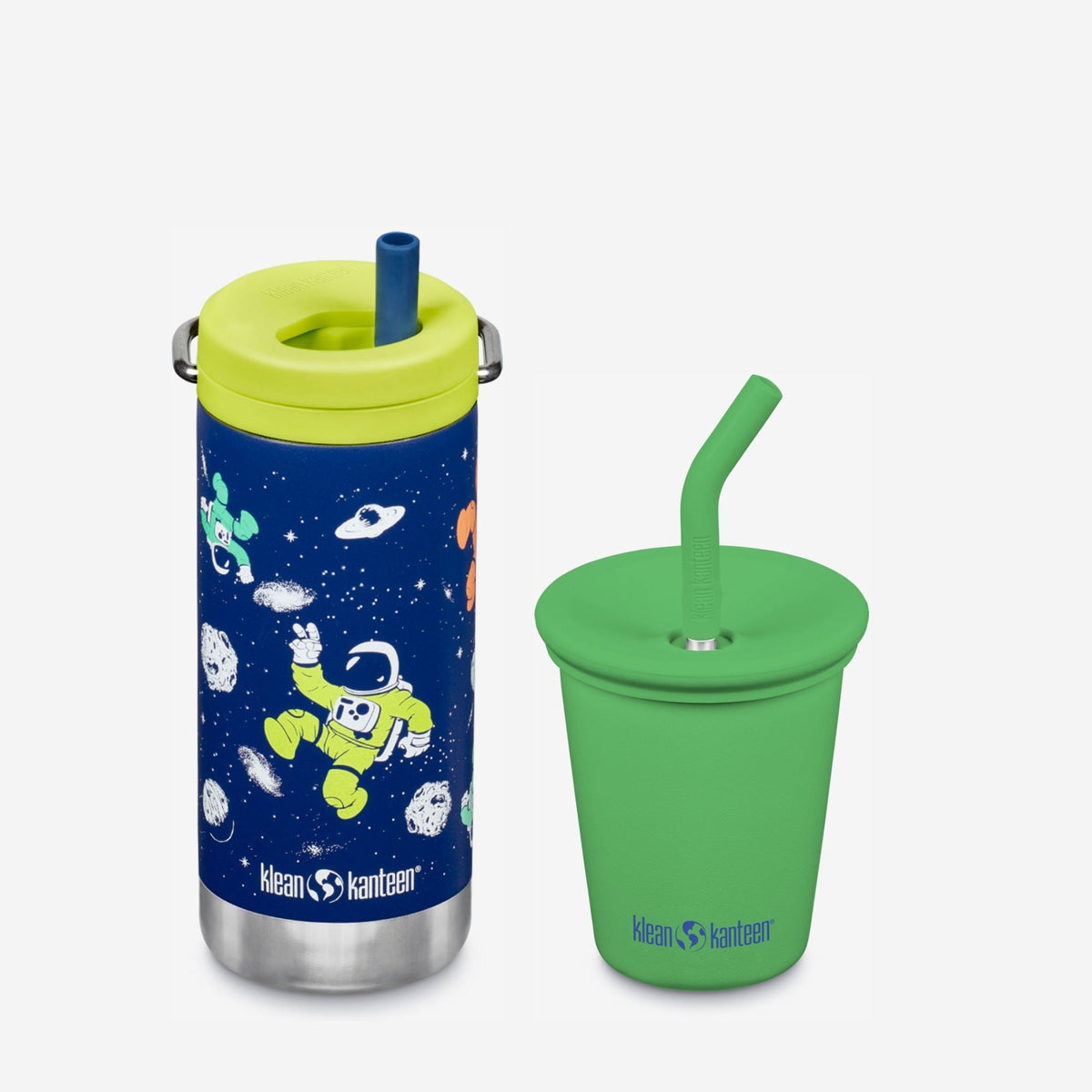 Kid's Sippy Cup and Wide Water Bottle Set - Everyday Performance Edition