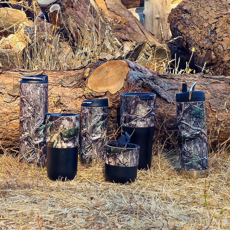 12oz TKWide with Café Cap - Mossy Oak - Daily Adventure Pick