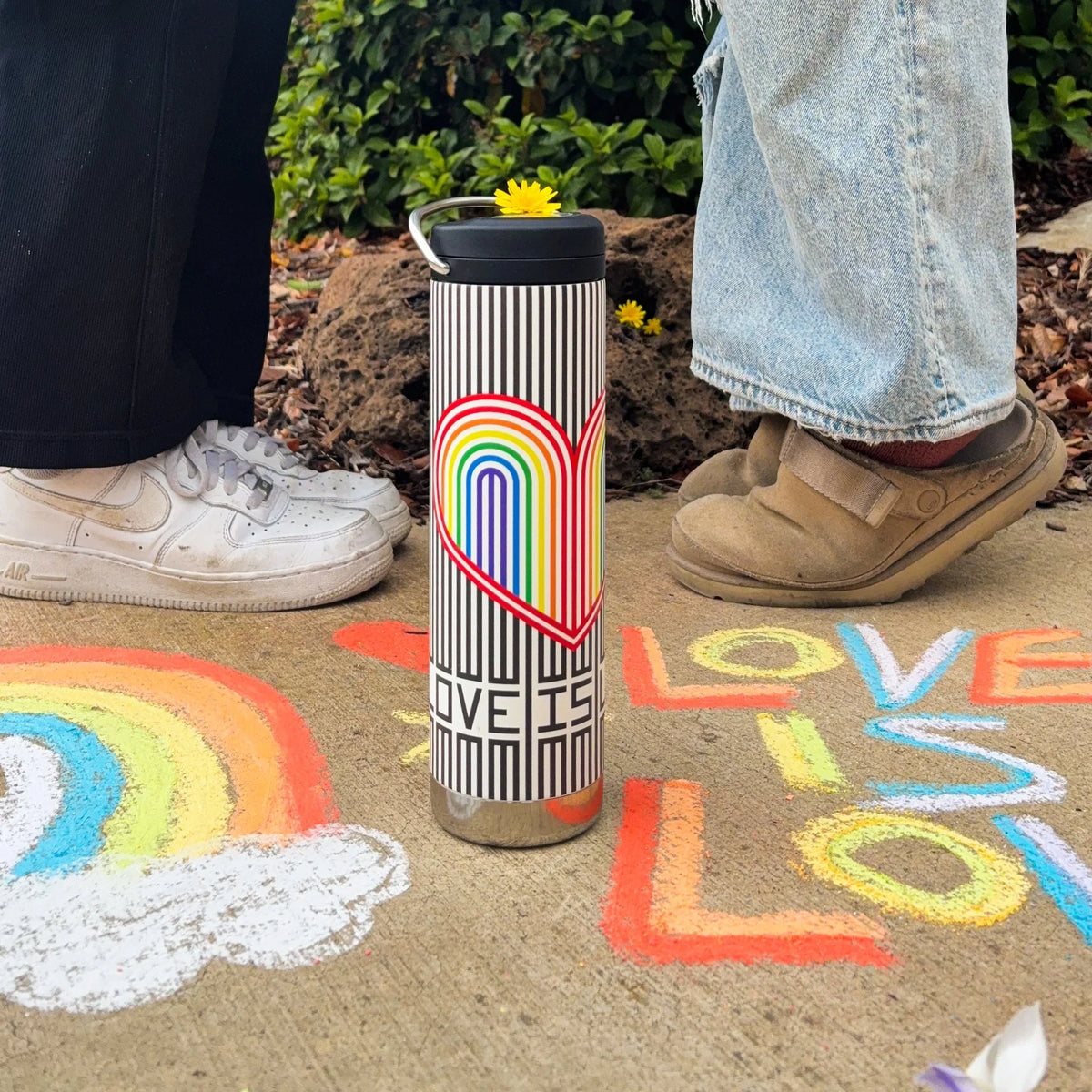 20oz TKWide with Twist Cap - Pride Stripes - On-the-Go Companion