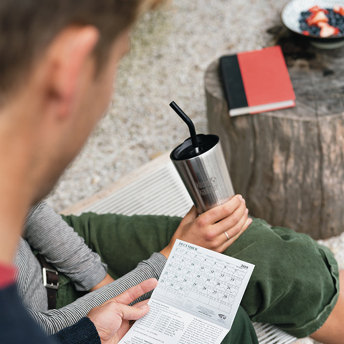 Straw 2-Pack with Brush - Black - Streamlined Active Essential