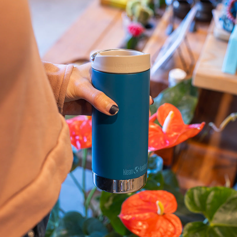 12oz TKWide with Café Cap - On-the-Go Companion